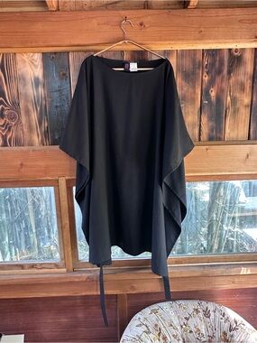 LIMI feu Black Wool Skirt with Subtle Herringbone